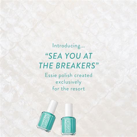 Sea You at The Breakers: Exclusive Nail Polish | The breakers, Breakers, Exclusive resort