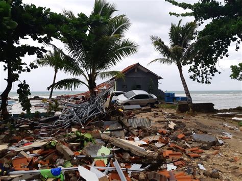 IN PHOTOS: Tsunami brings destruction to coast of Indonesia’s Sunda Strait - National ...