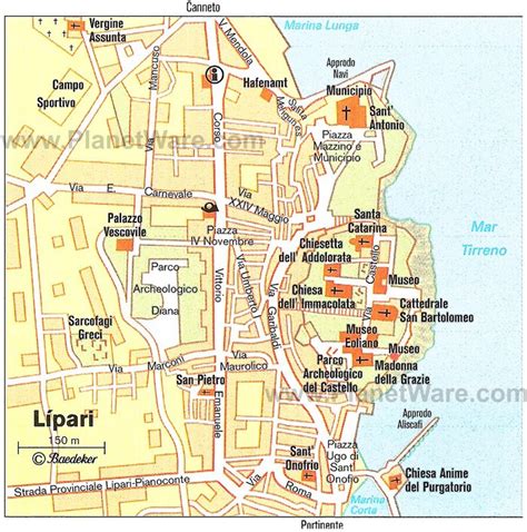 Lipari Liparian Islands Italy Cruise Port