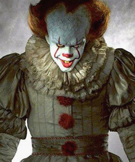 Bill Skarsgard Pennywise Clown It Not Scary Real Life