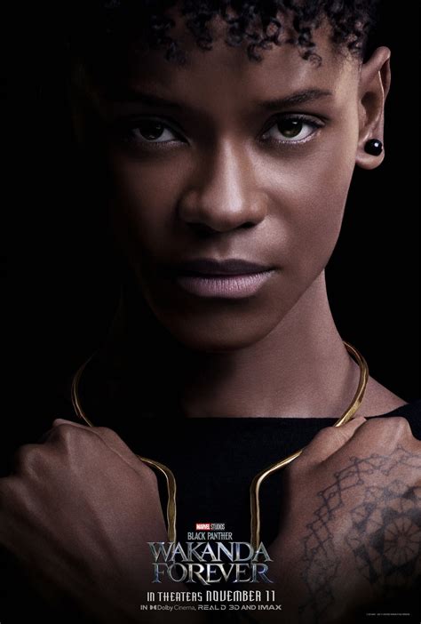 Letitia Wright as Shuri | Black Panther: Wakanda Forever | Character ...