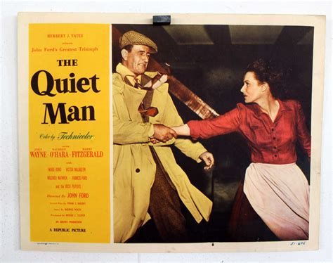 "THE QUIET MAN" MOVIE POSTER - "THE QUIET MAN" MOVIE POSTER