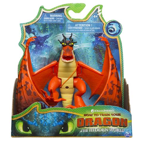 DreamWorks Dragons, Hookfang Dragon Figure with Moving Parts, for Kids ...