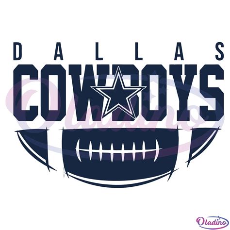 Dallas Cowboys Football Team Logo Star SVG Digital File