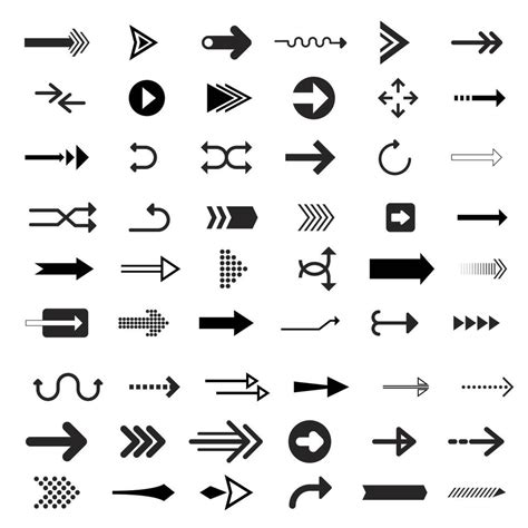 Free vector collection of illustrated arrow signs 19990103 Vector Art ...