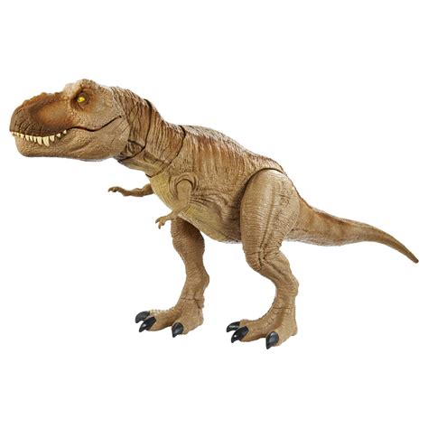 Buy Jurassic World Epic Roarin’ Tyrannosaurus Rex, dinosaur toys with ...