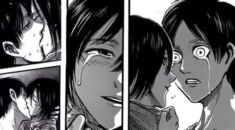 Eremika Attack on Titan Eren x Mikasa Lemon Kiss | Eremika, Attack on titan comic, Attack on ...