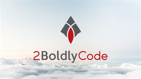 Logo design for "2 Boldly Code" or "2BoldlyCode" | Custom graphic design, ? logo, Contest design