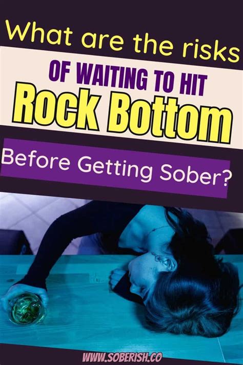 Waiting To Hit Rock Bottom Before You Get Sober? Don't.