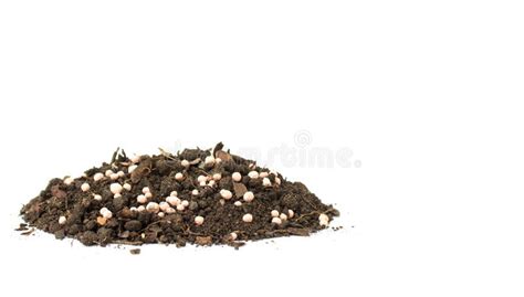 Soil and fertilizer. stock image. Image of organic, humus - 144200377