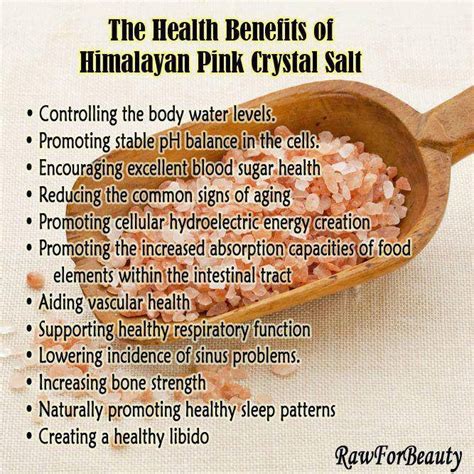 Benefits of Pink Himalayan Salt... | Food, Water for health, Healthy