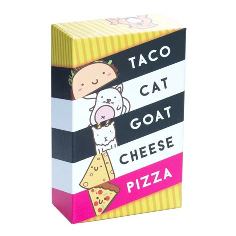 Taco Cat Goat Cheese Pizza Game – Geppetto's Toy Box