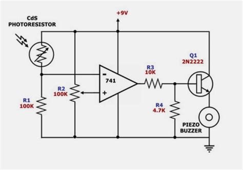 12v Buzzer Circuit Diagram