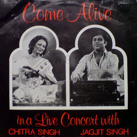 Chitra Singh, Jagjit Singh* - Come Alive In A Live Concert With (1979, Vinyl) | Discogs