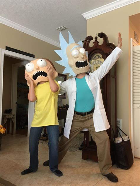 How to be rick and morty for halloween | ann's blog