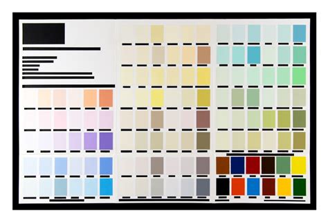 Solver Exterior Colour Chart