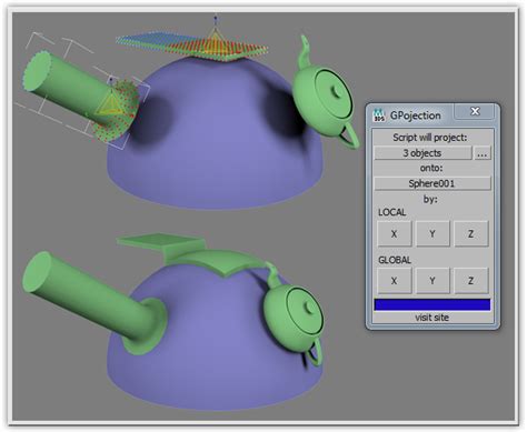 Geometry projection | ScriptSpot