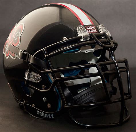 *CUSTOM* LOUISIANA-LAFAYETTE RAGIN' CAJUNS Schutt XP Replica Football Helmet | eBay