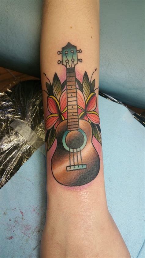 Ukulele tattoo