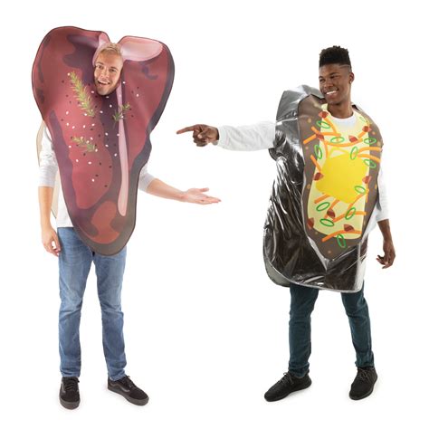 Meat & Potatoes Halloween Couples' Costume - Adult Unisex Funny Food Costumes - Walmart.com ...