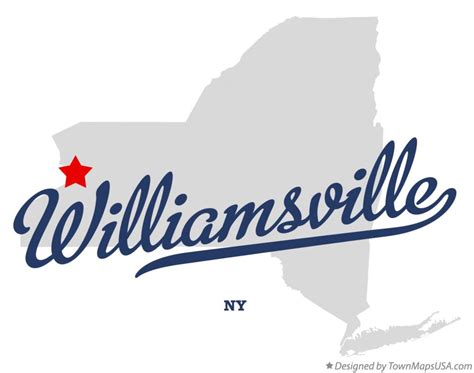 Map of Williamsville, NY, New York