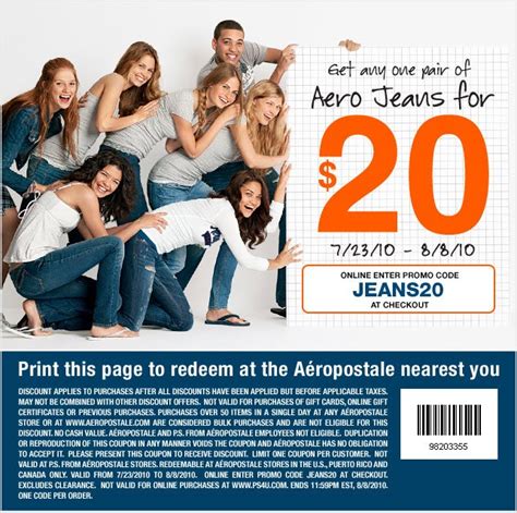 Aeropostale Jeans for $20 / Graphic Tees 2/$15 + $10 off $50 Coupon | Your Retail Helper