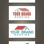 Set of free roofer and roofing contractors logo design samples | Flickr ...