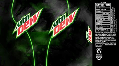 Mountain dew, Drinks packaging design, Canning