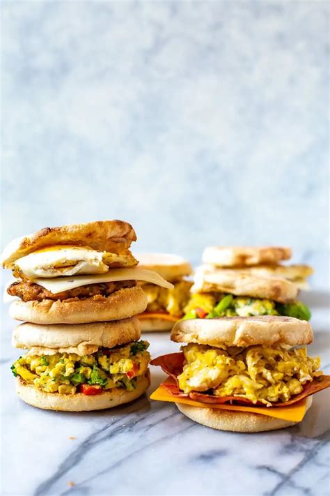 Breakfast Sandwich Recipes 3 Ways - The Girl on Bloor