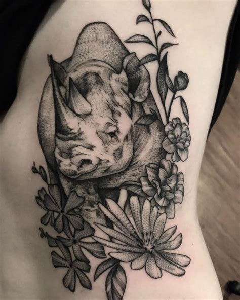 Rhino Tattoos, Images and Design Ideas - TattooList