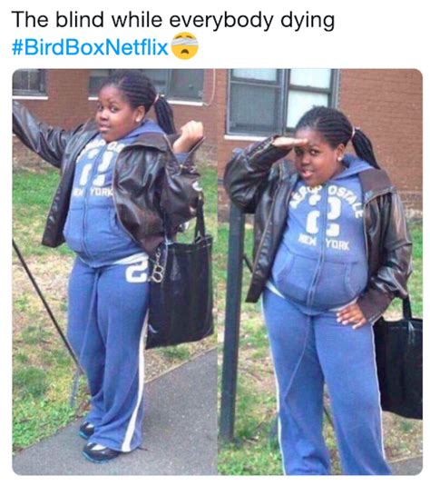 The blind while everybody dying #BirdBoxNetflix | Bird Box | Know Your Meme