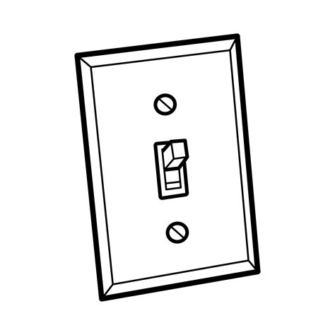 Lightswitch vector icon 553425 Vector Art at Vecteezy