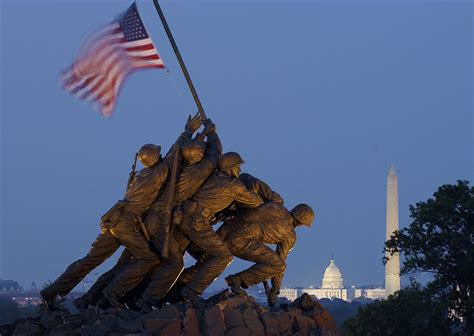 75 years ago today, US Marines raised the American flag over Iwo Jima ...