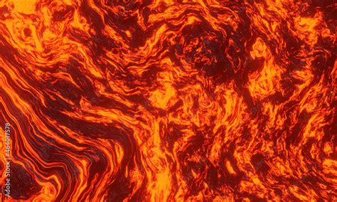 Abstract lava background. Volcanic magma. Stock Illustration | Adobe Stock