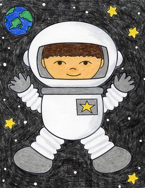 Astronaut Drawing