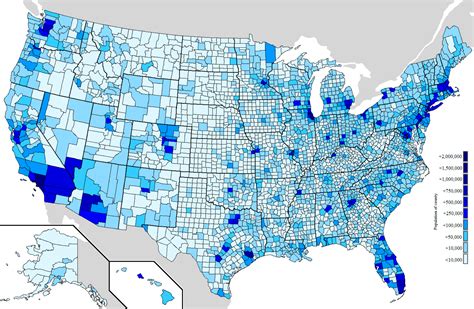 Us population density map - lityintl