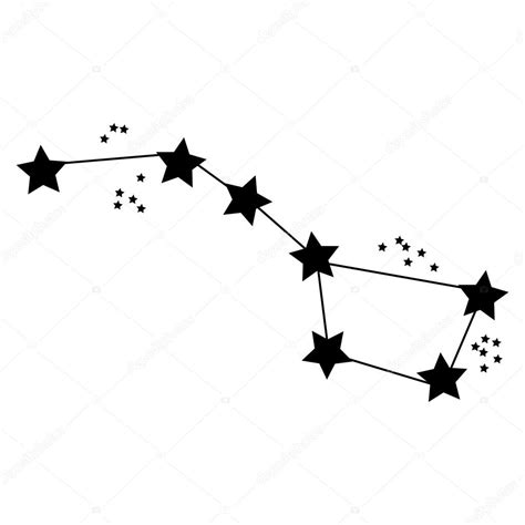 Ursa Major And Ursa Minor Constellations In Newfoundlands Tattoo