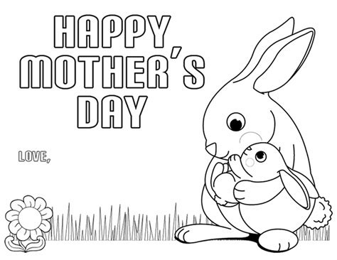 Get This mother-s-day-coloring-pages-happy-mother-s-day-bunn