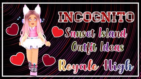 Incognito Outfits Royale High Pageant Roblox