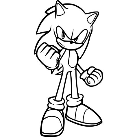 Sonic Coloring Pages - PNGBUY