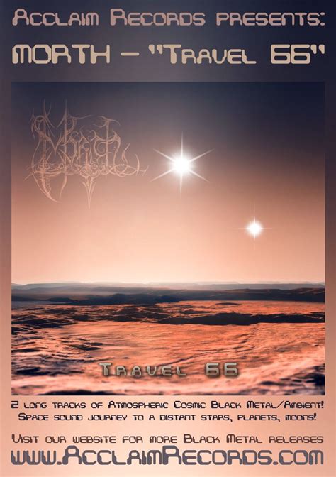 MORTH – “Travel 66” Atmospheric Cosmic Black Metal album out now! — ACCLAIM RECORDS – Black ...