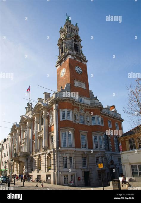 Victorian town hall Colchester Essex England Stock Photo - Alamy