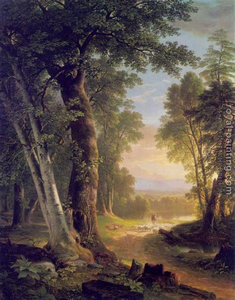 The Beeches by Asher Brown Durand | Oil Painting Reproduction