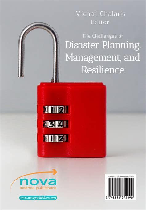 The Challenges of Disaster Planning, Management, and Resilience – Nova Science Publishers