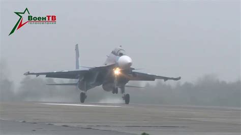 Belarusian Su-30SM arrival at the Baranovichi air base - YouTube