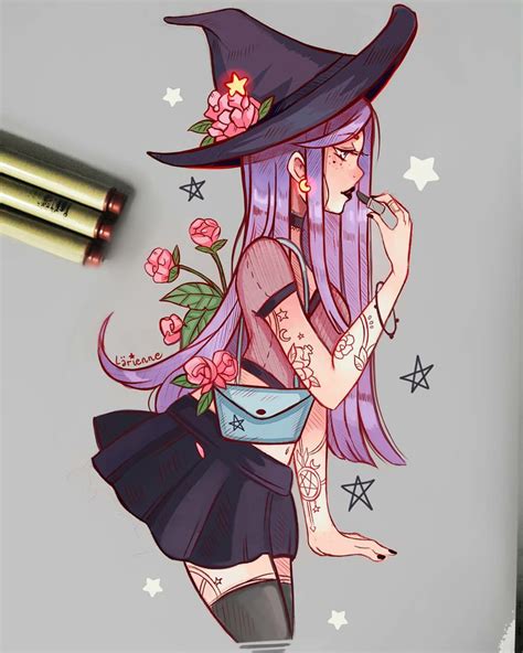 Épinglé par Sary Mcberry sur Witchypoo! | Dessin sorcière, Dessin manga ...