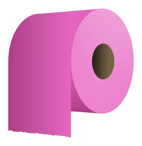 Clipart - toilet paper roll