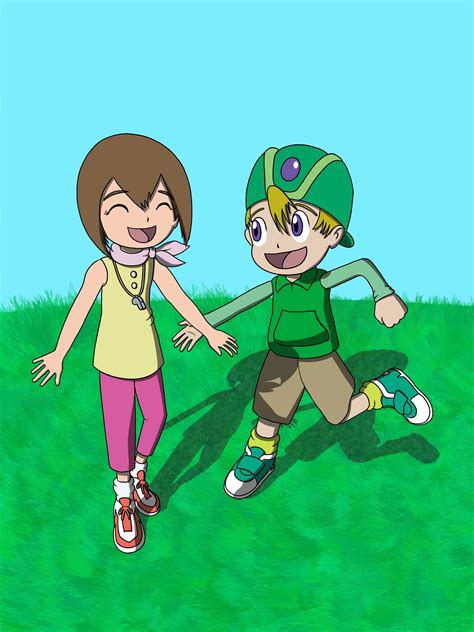 Digimon Adventure - TK and Kari : r/fanart