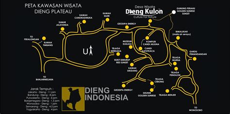 PETA WISATA DIENG INDONESIA