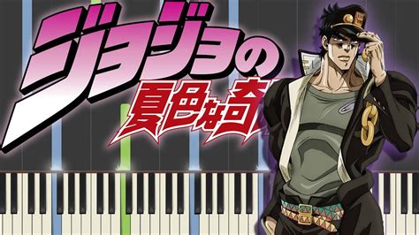 JoJo’s Bizarre Adventure Stardust Crusaders - Jotaro theme using only ...